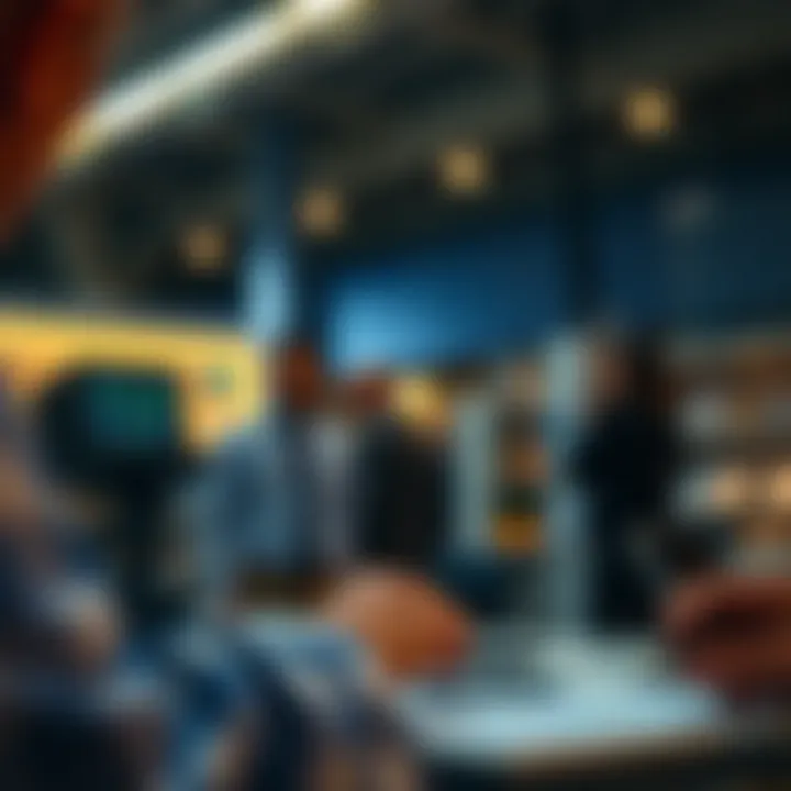 Conceptual image of evaluating business performance