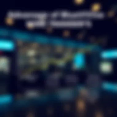 Advantages of BlueVine Wire Transfers Graph showcasing advantages of using BlueVine for transactions