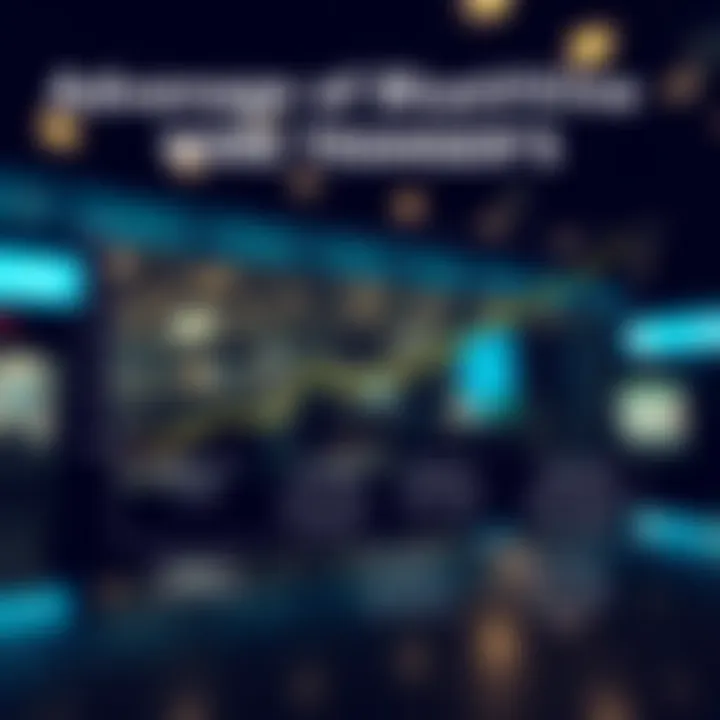 Advantages of BlueVine Wire Transfers Graph showcasing advantages of using BlueVine for transactions