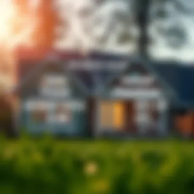 Visual comparison of fixed and variable interest rates