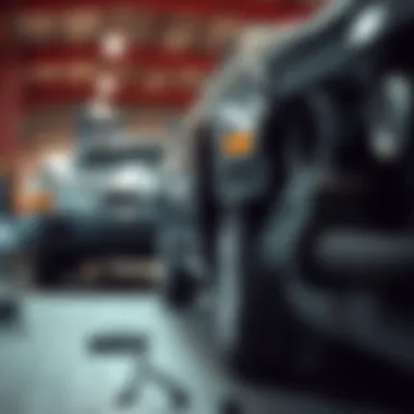 Inspection of a salvage car's structural integrity