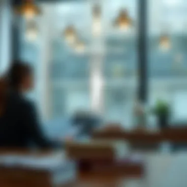 Infographic showing financial health evaluation