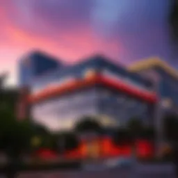 Overview of Bank of America headquarters