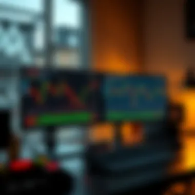 Optimal Trading Visibility with Dual Monitors Dual monitor setup for optimal trading visibility