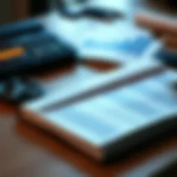 An organized ledger showcasing financial records clearly