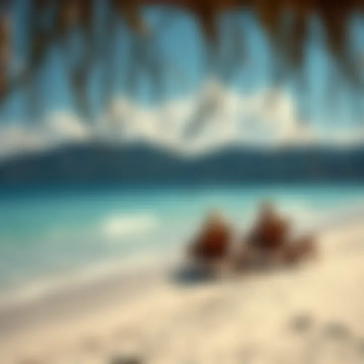 A scenic beach representing retirement lifestyle