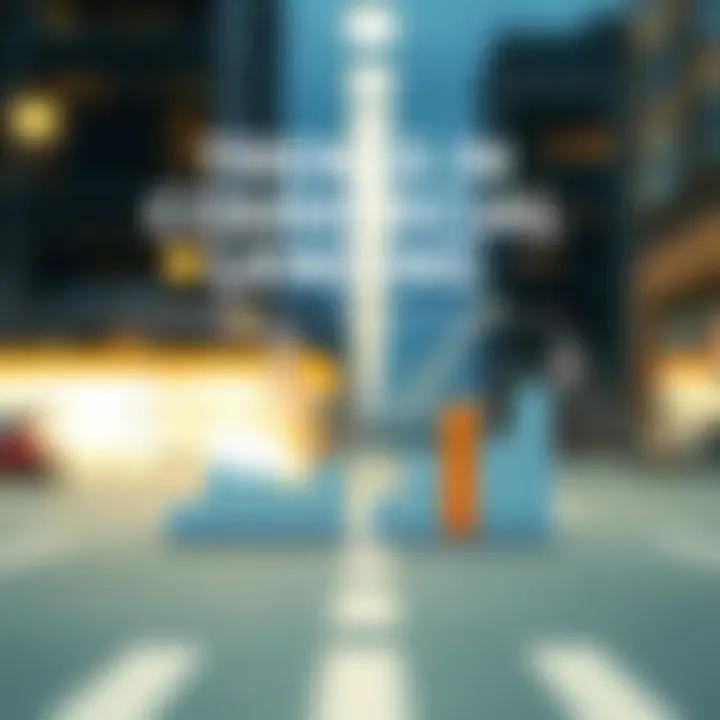 Infographic showcasing commercial loan trends