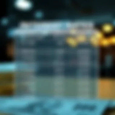 Comparison of interest rates and fees