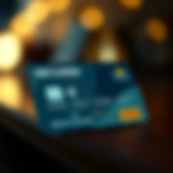 Illustration of credit score improvement through secured credit cards