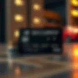 Visual representation of secured credit card mechanics