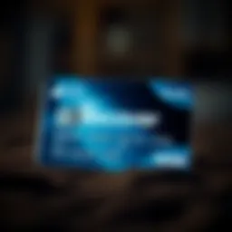 Discover secured credit card showcasing features