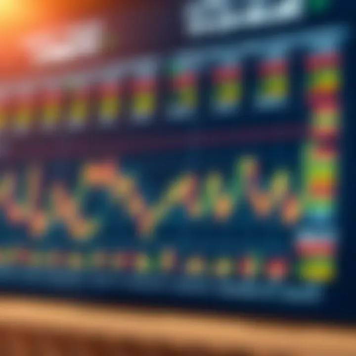 Market overview with key indicators