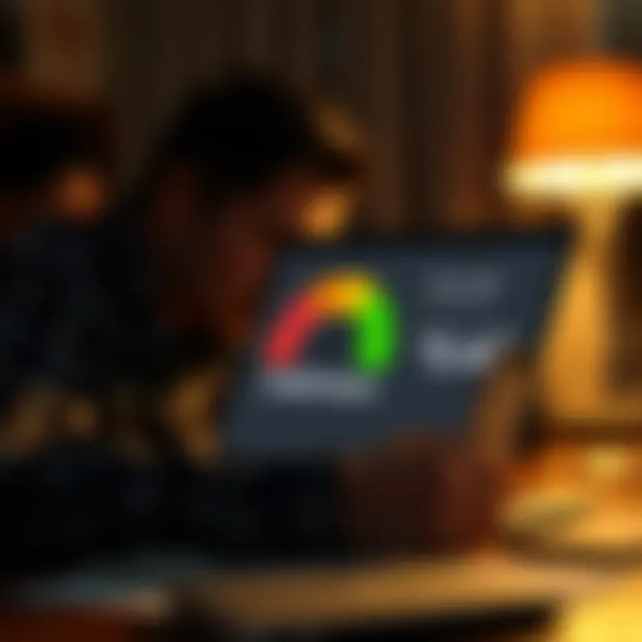 Impact of Quick Loans on Credit Score Illustration of credit score impact