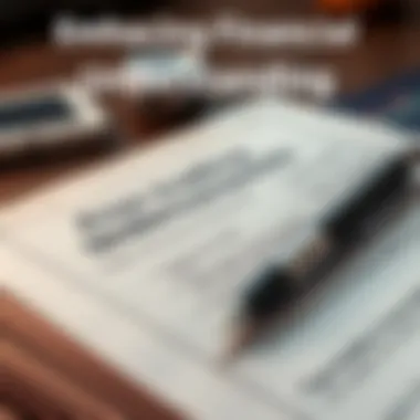 Enhancing Financial Understanding Close-up of a financial literacy book with notes and a pen