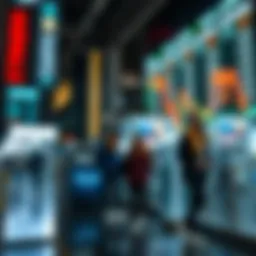 Visual representation of market trends in IPOs