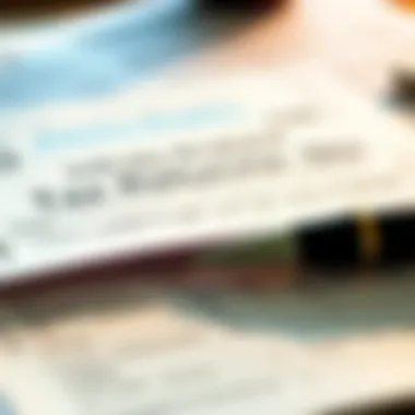 A detailed analysis of tax documents showcasing various entries.