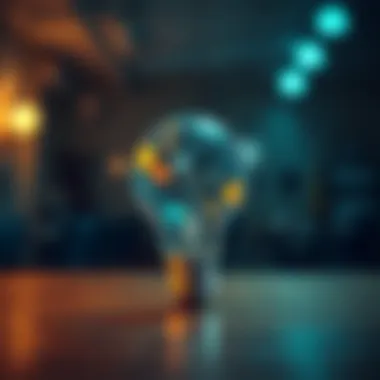 An abstract visualization of entrepreneurial insights