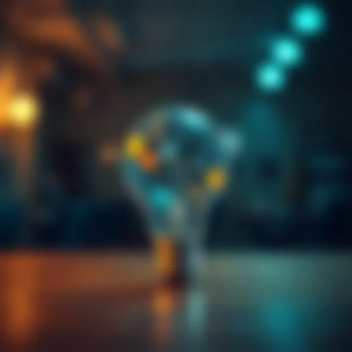 An abstract visualization of entrepreneurial insights