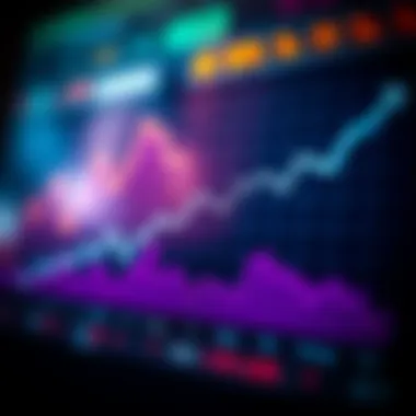 Line Graph Temperature Trends Line graph depicting temperature changes over time