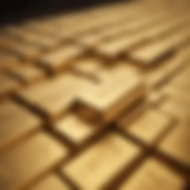 Gold's Value in Forex Trading Visual depiction of gold bars symbolizing value in forex trading