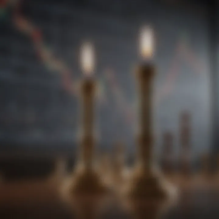 Detailed analysis of a candlestick chart