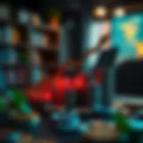 Conceptual illustration of financial growth