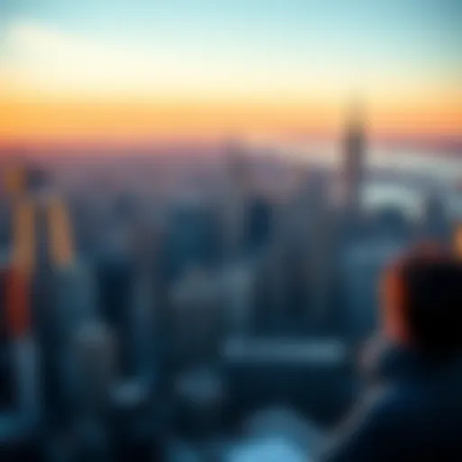 Aerial view of New York City skyline symbolizing business opportunities