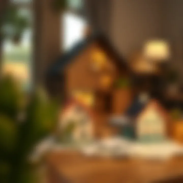 Visual representation of home-buying financial strategies