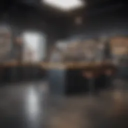 A sophisticated workspace showcasing essential business documents and technology for credit card applications.