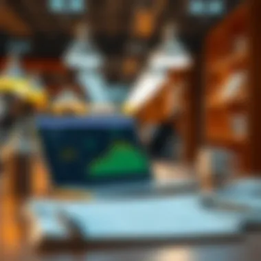 Visual representation of expense tracking tools