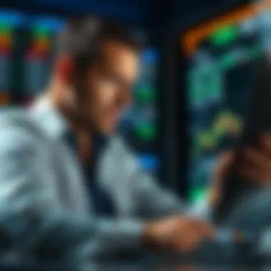 SLV Trading Strategies for Investors Investor analyzing SLV trading strategies