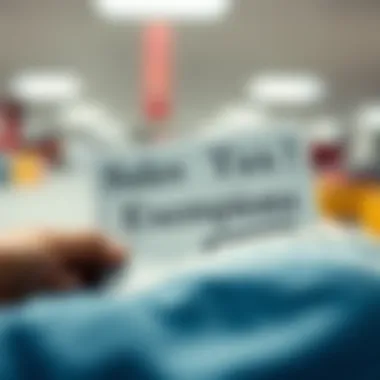 Legal framework surrounding sales tax exemptions