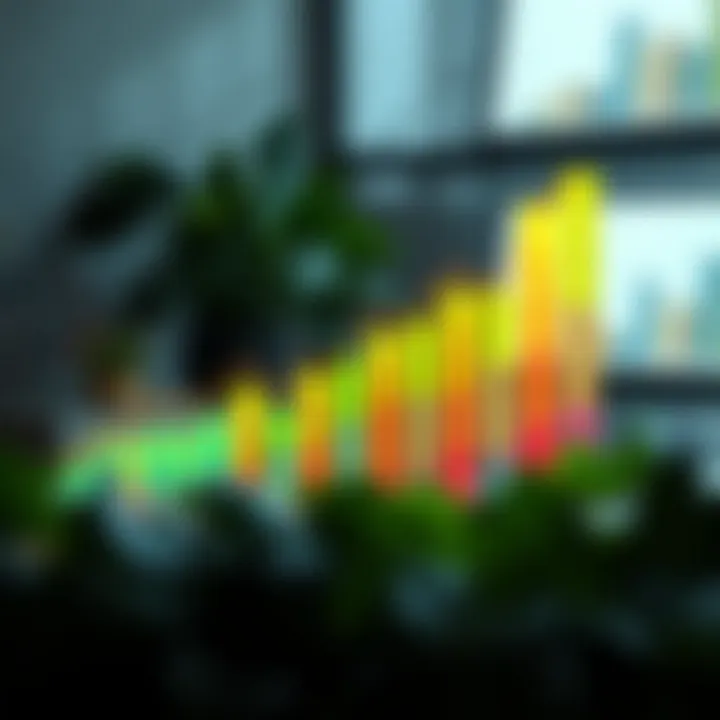 Investment Growth Trends Visualization Graphical representation of investment growth trends