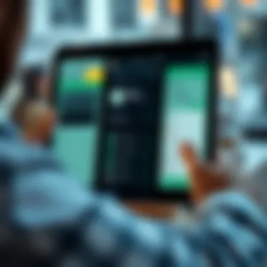 User Experience Highlights of Mint App Screenshots illustrating user experience