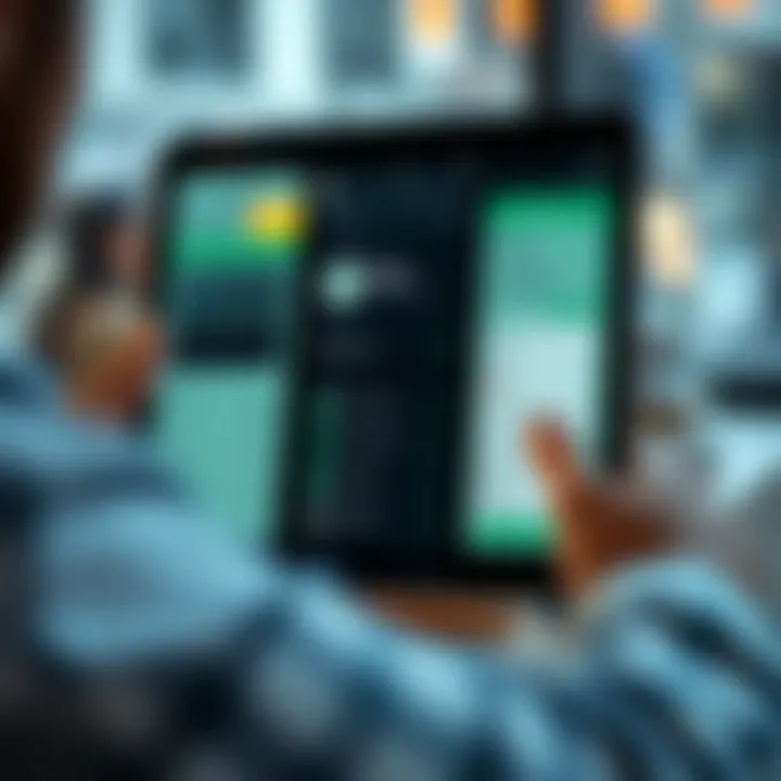 User Experience Highlights of Mint App Screenshots illustrating user experience