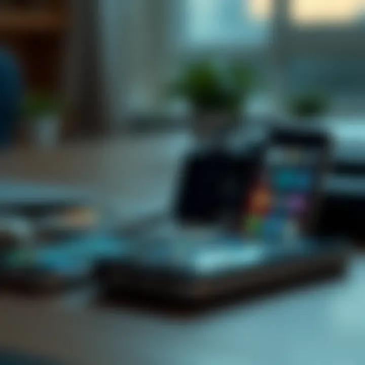 Diverse group of apps for generating income on phones