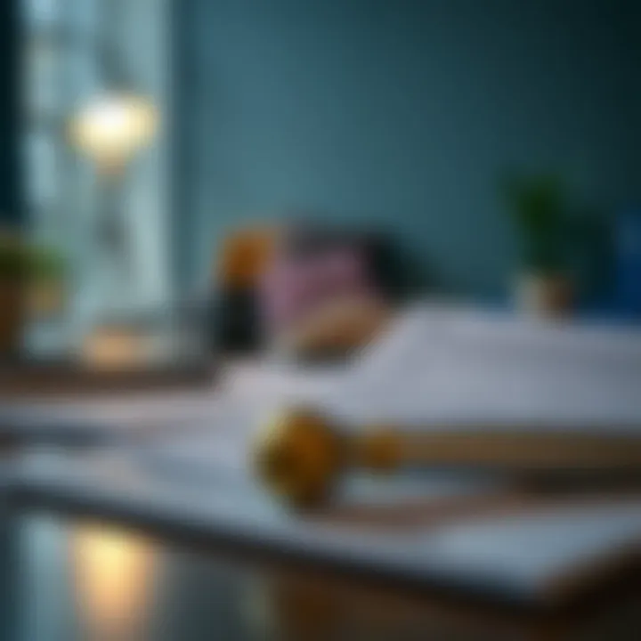 Mortgage Application Process and Employment Documentation Visual representation of the mortgage application process with focus on employment documentation