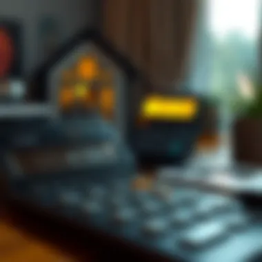 Illustration of tax calculations related to mortgages