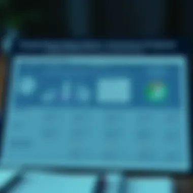 Chart comparing various insurance products and their features