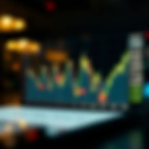 Chart illustrating the volatility of puge penny stocks