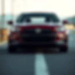 Illustration depicting financial planning for a car loan