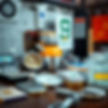 Diverse financial instruments display