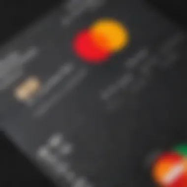 A close-up of a Mastercard highlighting zero foreign transaction fees.