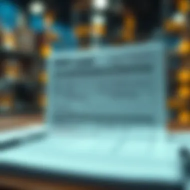 Illustration depicting the application form for PPP loans