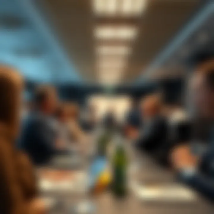 Networking event for entrepreneurs and investors