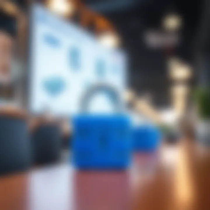 Security Measures for BlueVine Wire Transfers Illustration of security measures in BlueVine transactions