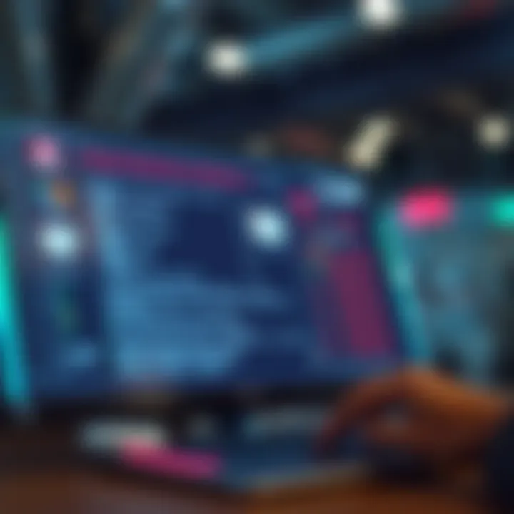 Fraud detection software interface