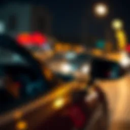 Illustration depicting the correlation between driving points and insurance premiums