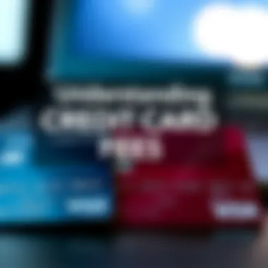 Understanding Credit Card Fees Visual comparison of credit card fee structures