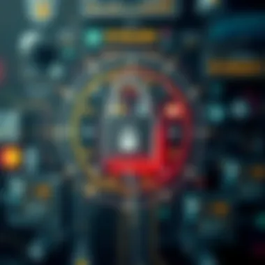 Understanding 3FA Conceptual illustration of three factor authentication